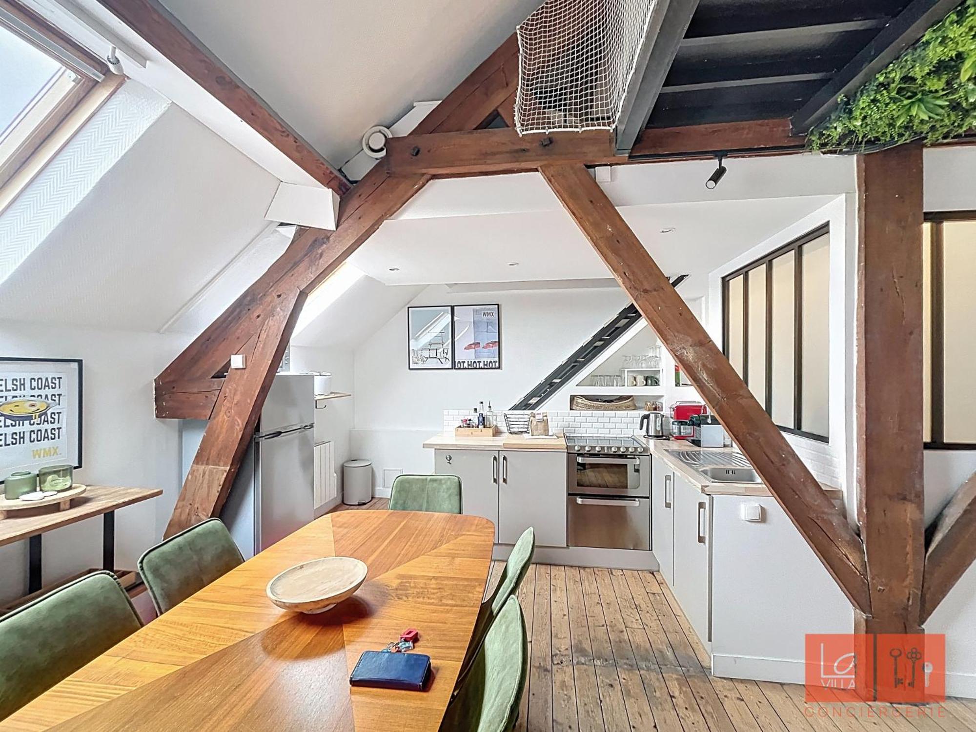 La Passerelle, Duplex Atypique De Charme Вимере Экстерьер фото