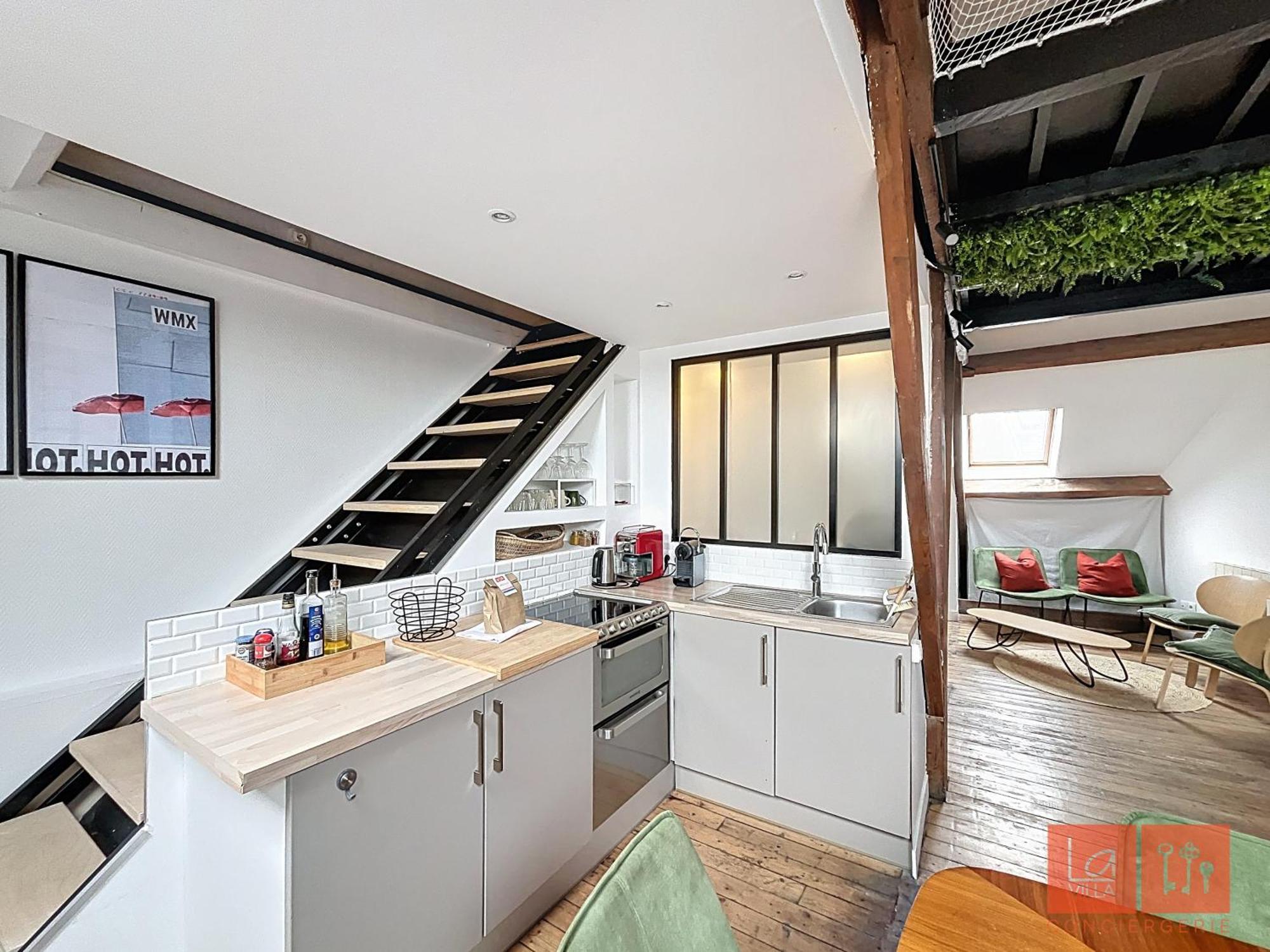 La Passerelle, Duplex Atypique De Charme Вимере Экстерьер фото